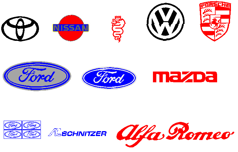 Motor Car Stickers